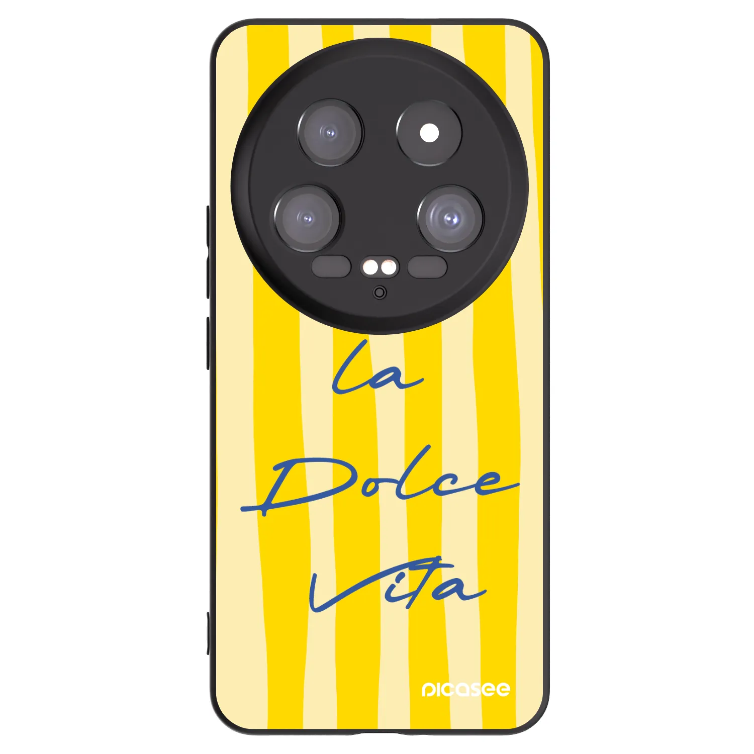 Picasee Xiaomi 14 Ultra Hülle - Schwarzes Silikon - Ladolcevita