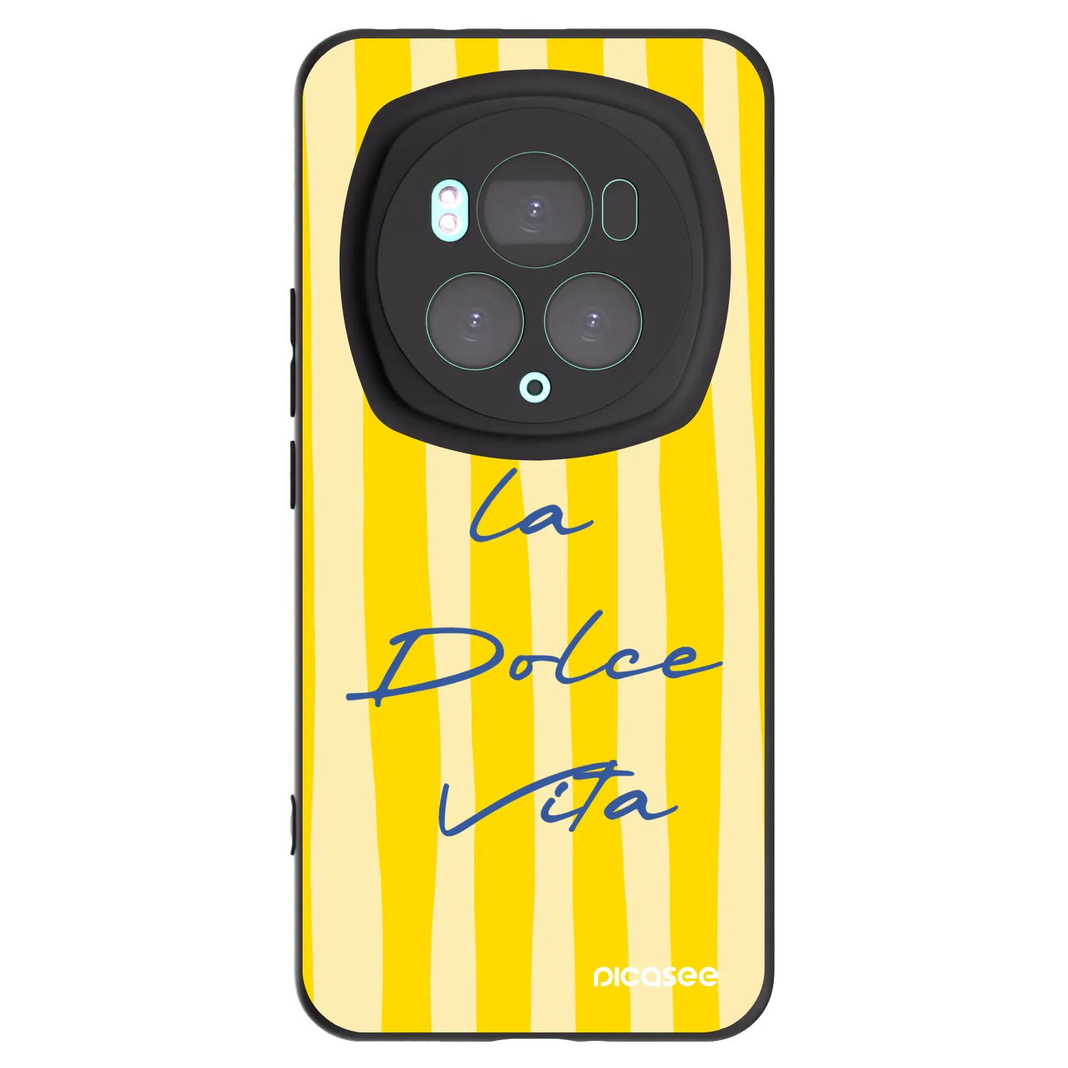 Picasee Honor Magic6 Pro Hülle - Schwarzes Silikon - Ladolcevita