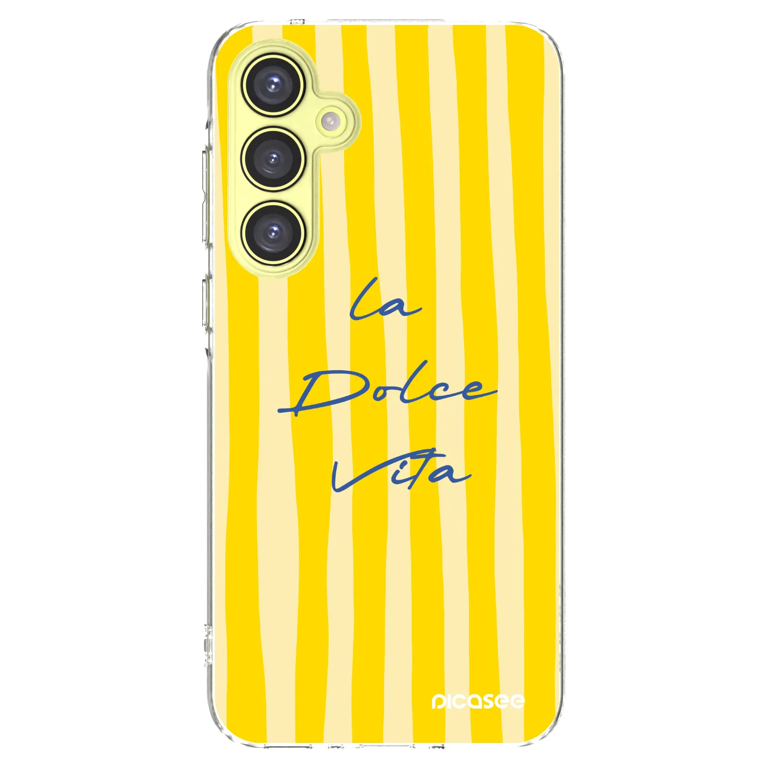 Picasee Samsung Galaxy A35 5G A356B Hülle - Transparentes Silikon - Ladolcevita