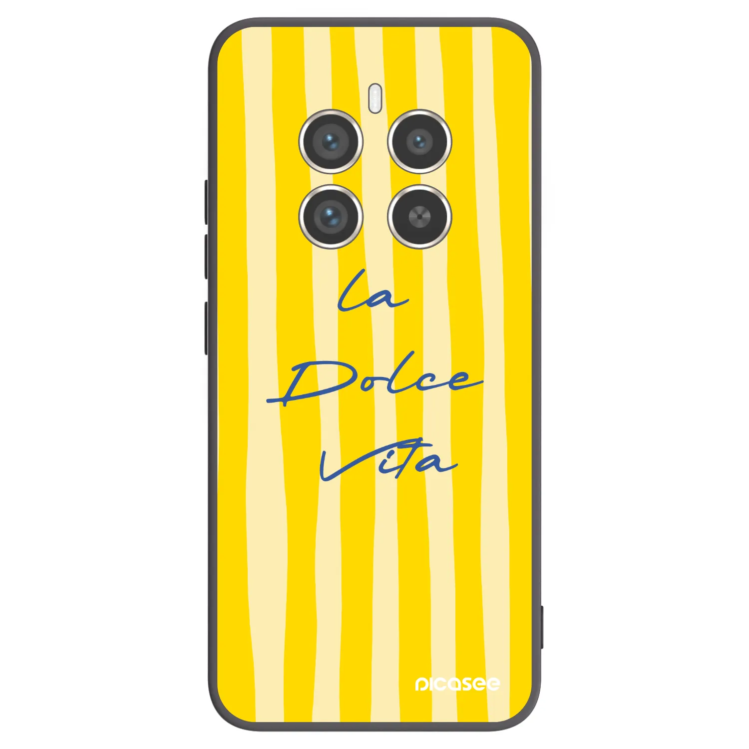 Picasee Realme 12 Pro 5G Hülle - Schwarzes Silikon - Ladolcevita