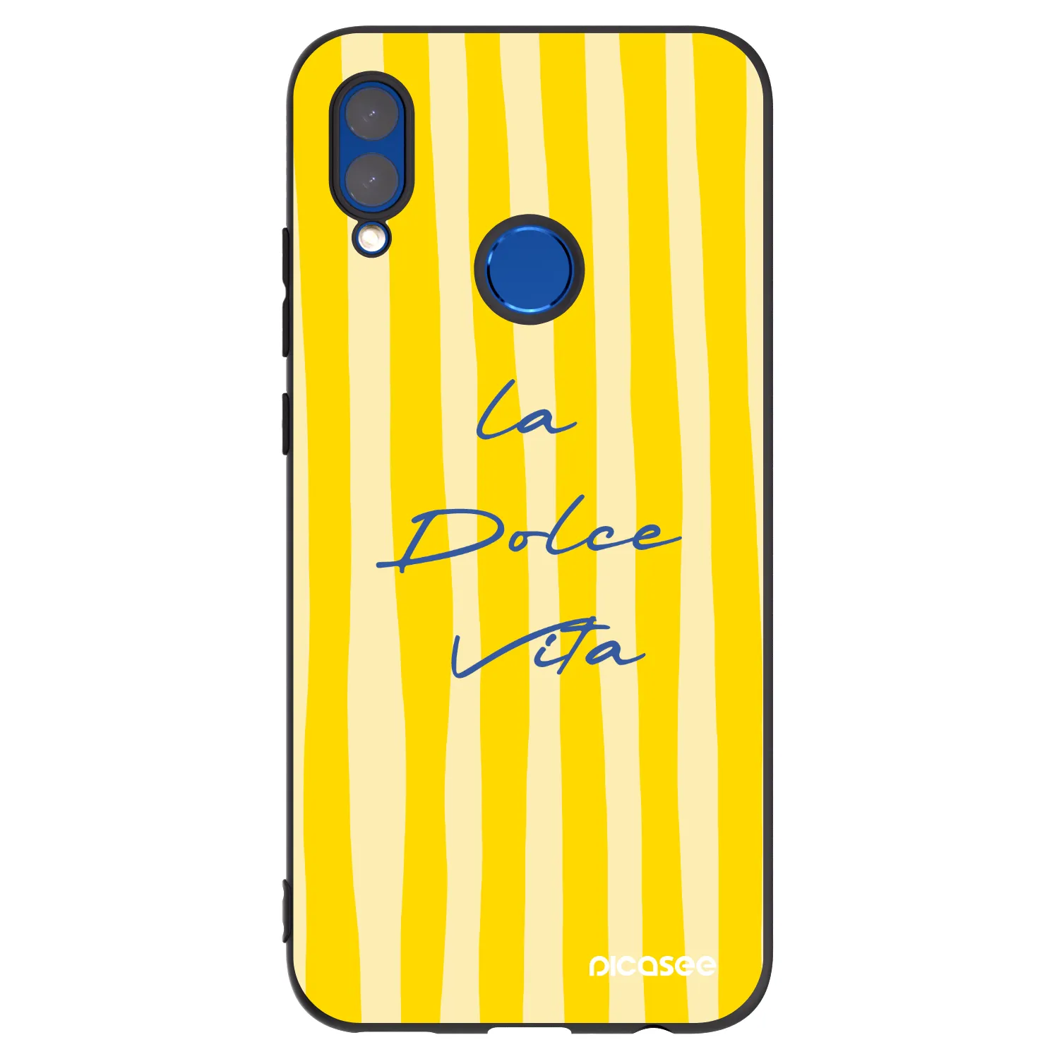 Picasee Huawei P Smart 2019 Hülle - Schwarzes Silikon - Ladolcevita