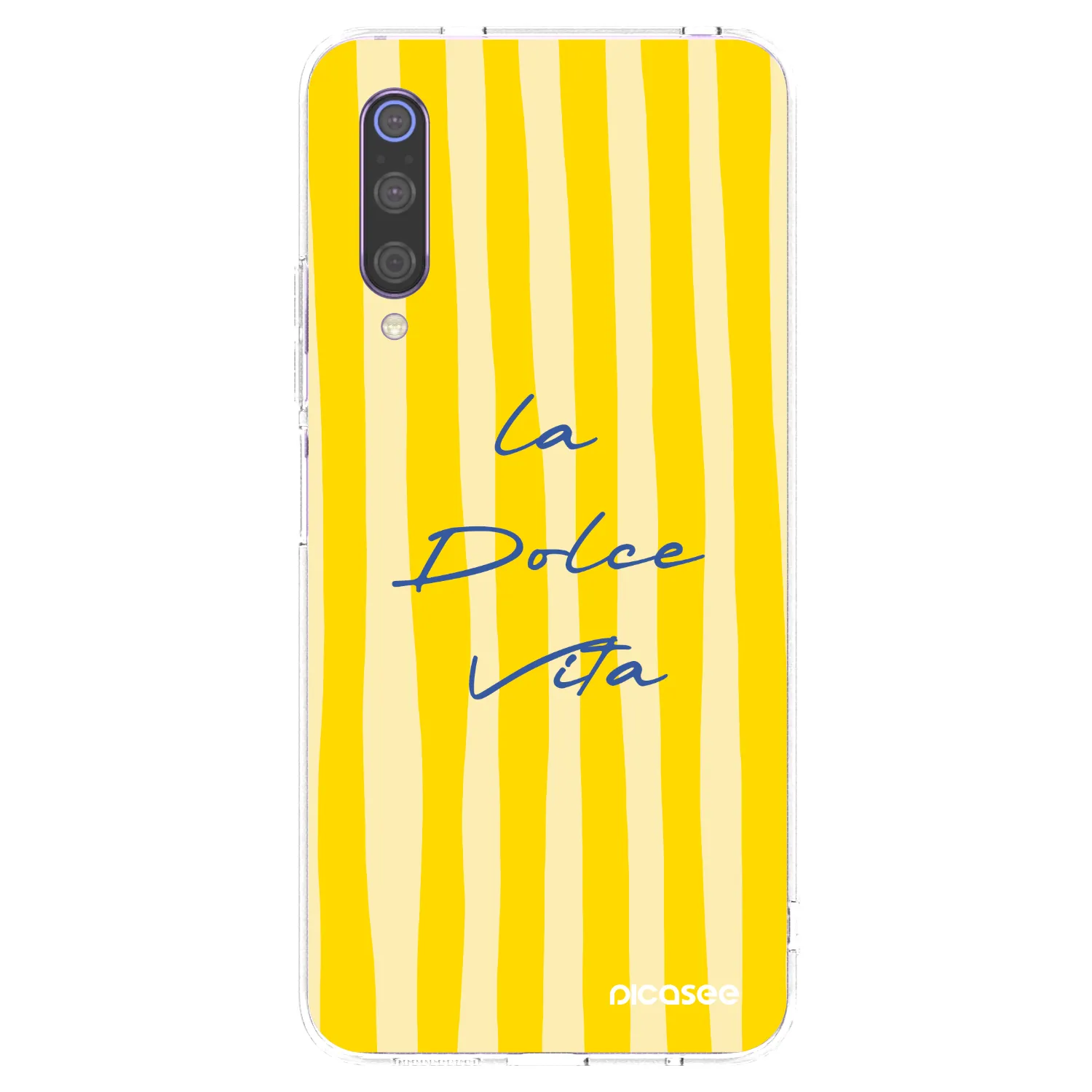 Picasee Xiaomi Mi 9 Hülle - Transparentes Silikon - Ladolcevita