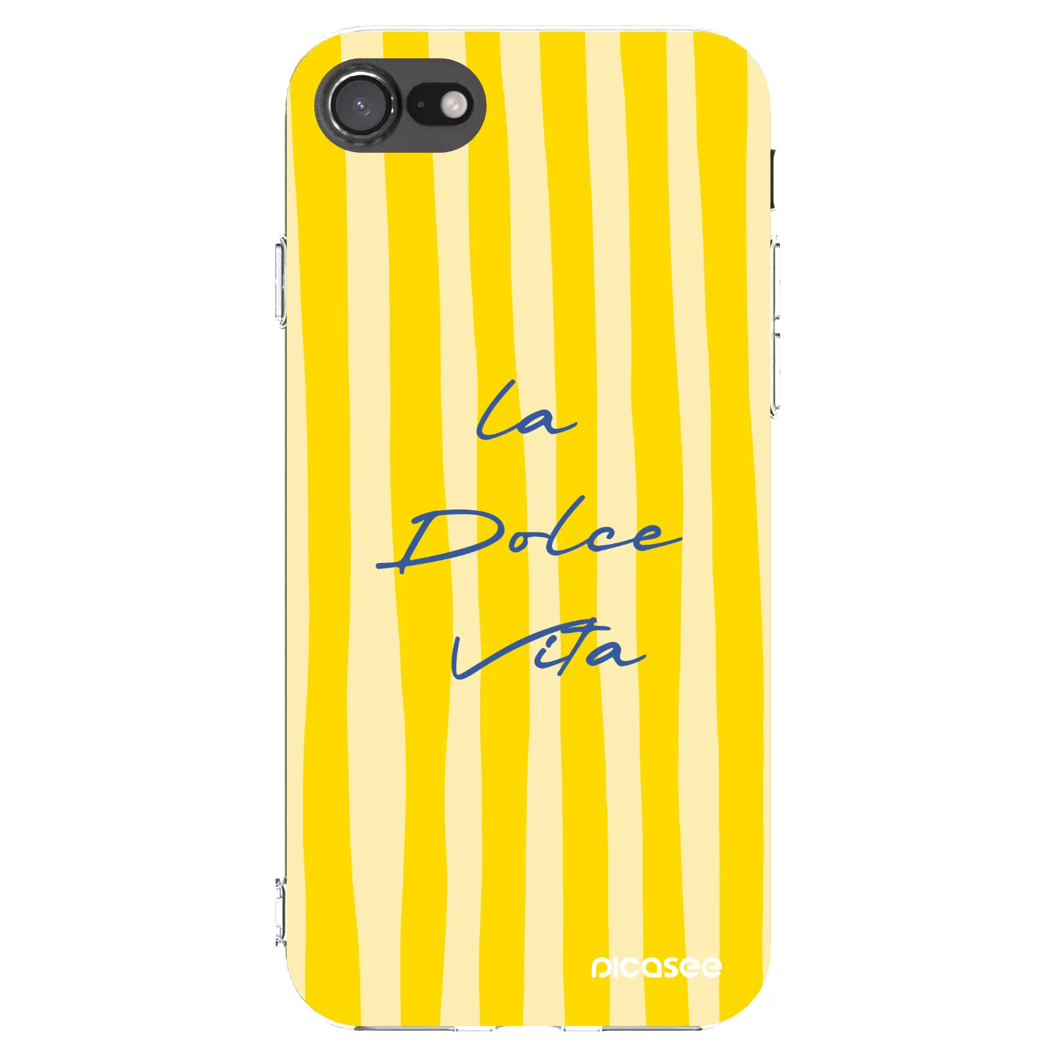 Picasee Apple iPhone 7 Hülle - Transparentes Silikon - Ladolcevita