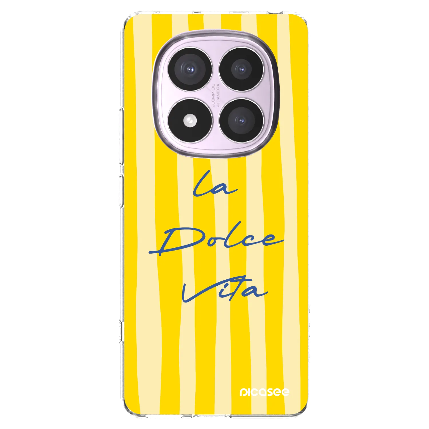 Picasee Xiaomi Redmi Note 14 Pro 5G Hülle - Transparentes Silikon - Ladolcevita