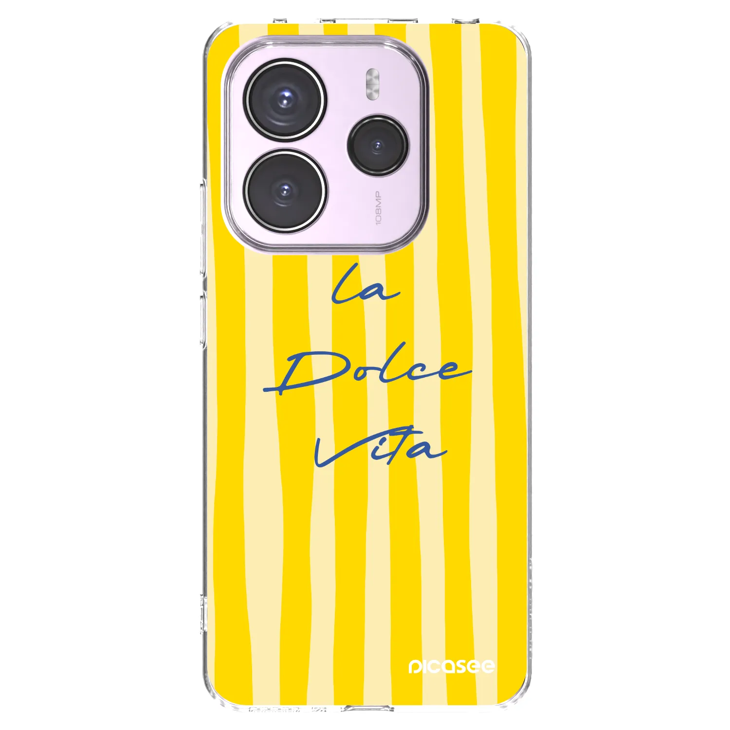 Picasee Xiaomi Redmi Note 14 5G Hülle - Transparentes Silikon - Ladolcevita