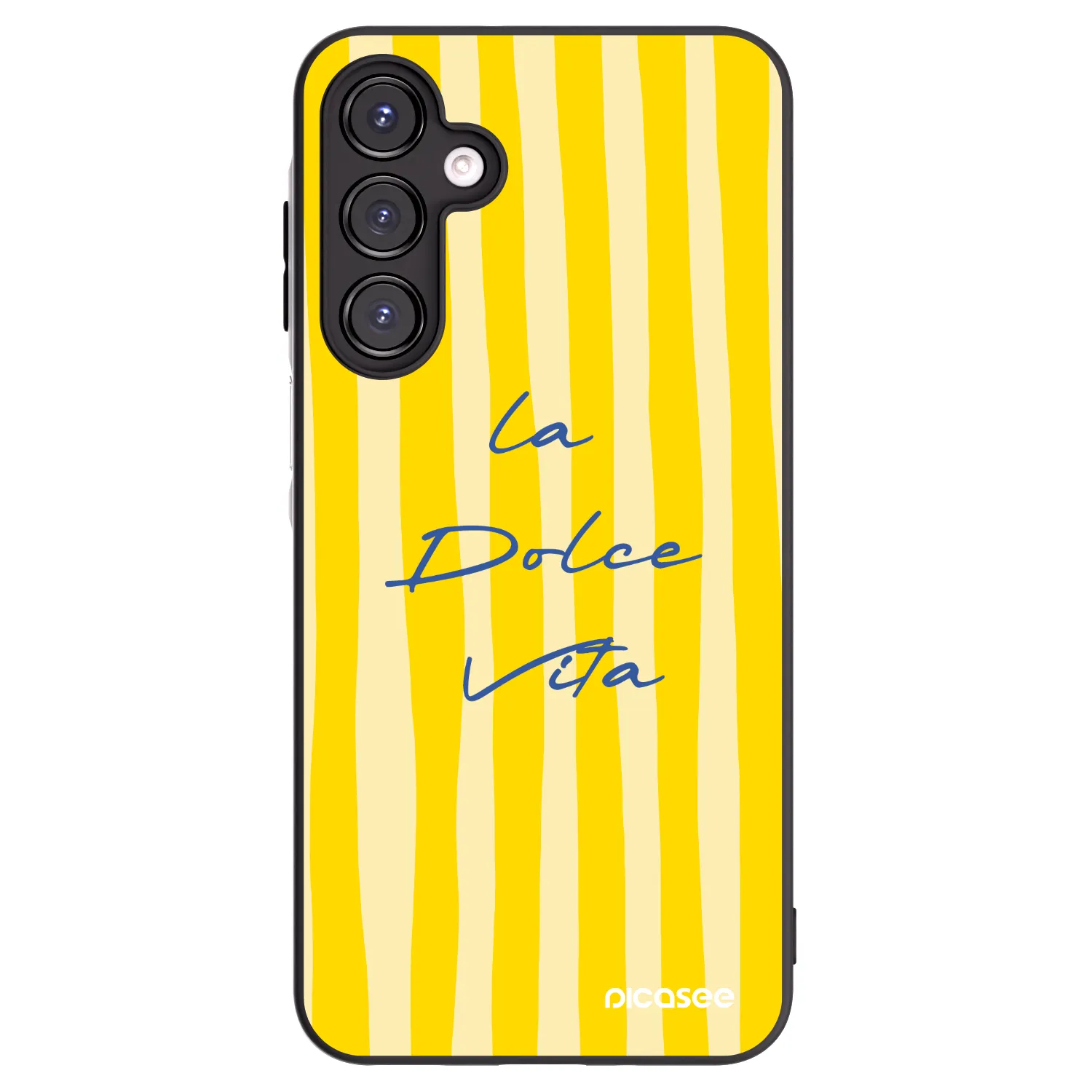 Picasee Samsung Galaxy A16 5G Hülle - Schwarzes Silikon - Ladolcevita