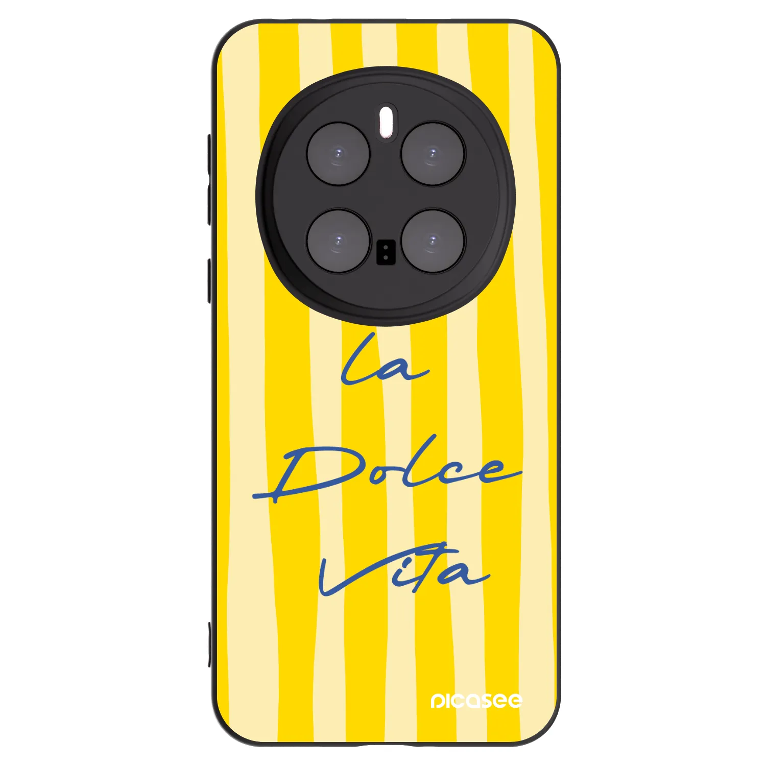 Picasee Honor Magic7 Pro 5G Hülle - Schwarzes Silikon - Ladolcevita