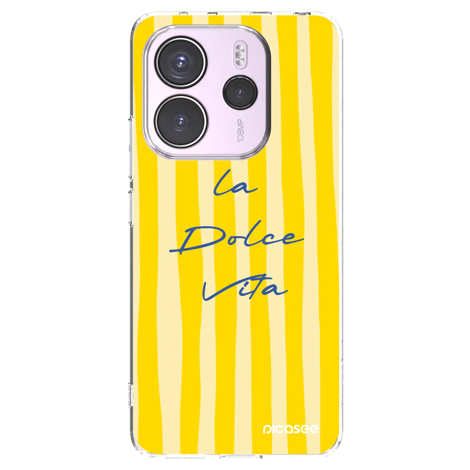Picasee Xiaomi Redmi Note 14 4G Hülle - Transparentes Silikon - Ladolcevita