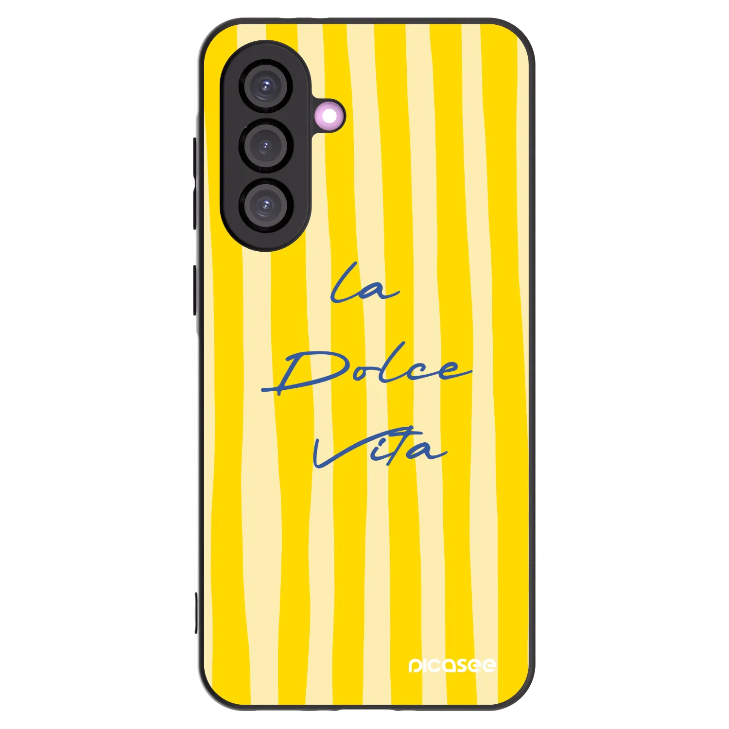 Picasee Samsung Galaxy A56 5G A566B Hülle - Schwarzes Silikon - Ladolcevita