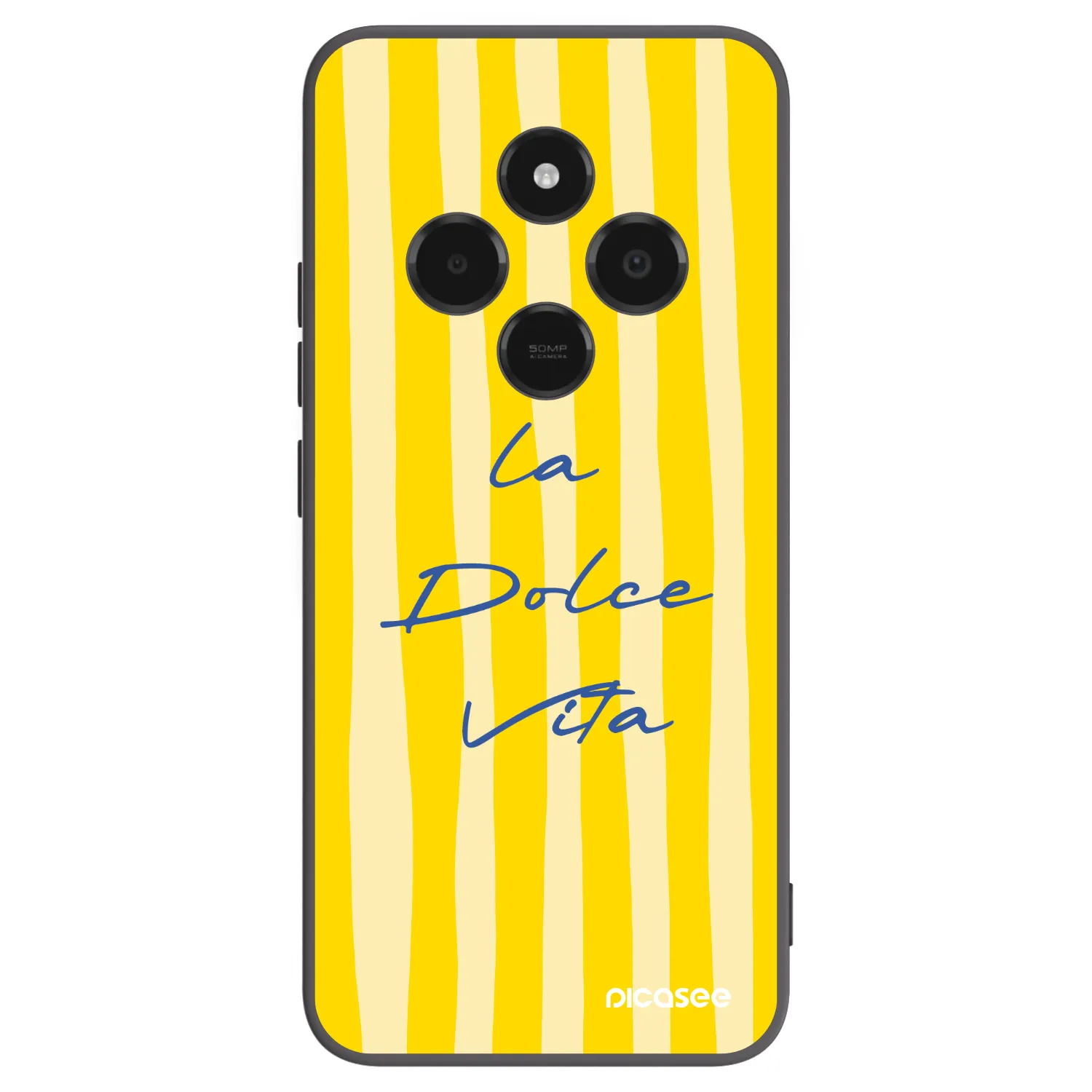 Picasee Xiaomi Poco C75 Hülle - Schwarzes Silikon - Ladolcevita