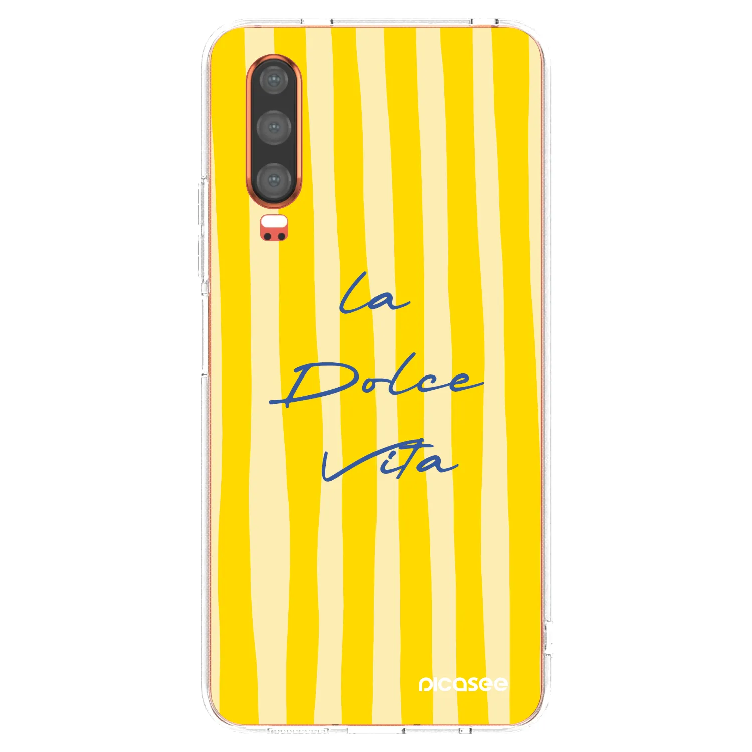 Picasee Huawei P30 Hülle - Transparentes Silikon - Ladolcevita