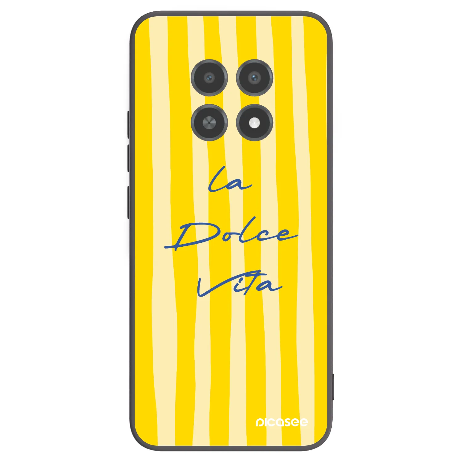 Picasee Realme 12X Hülle - Schwarzes Silikon - Ladolcevita