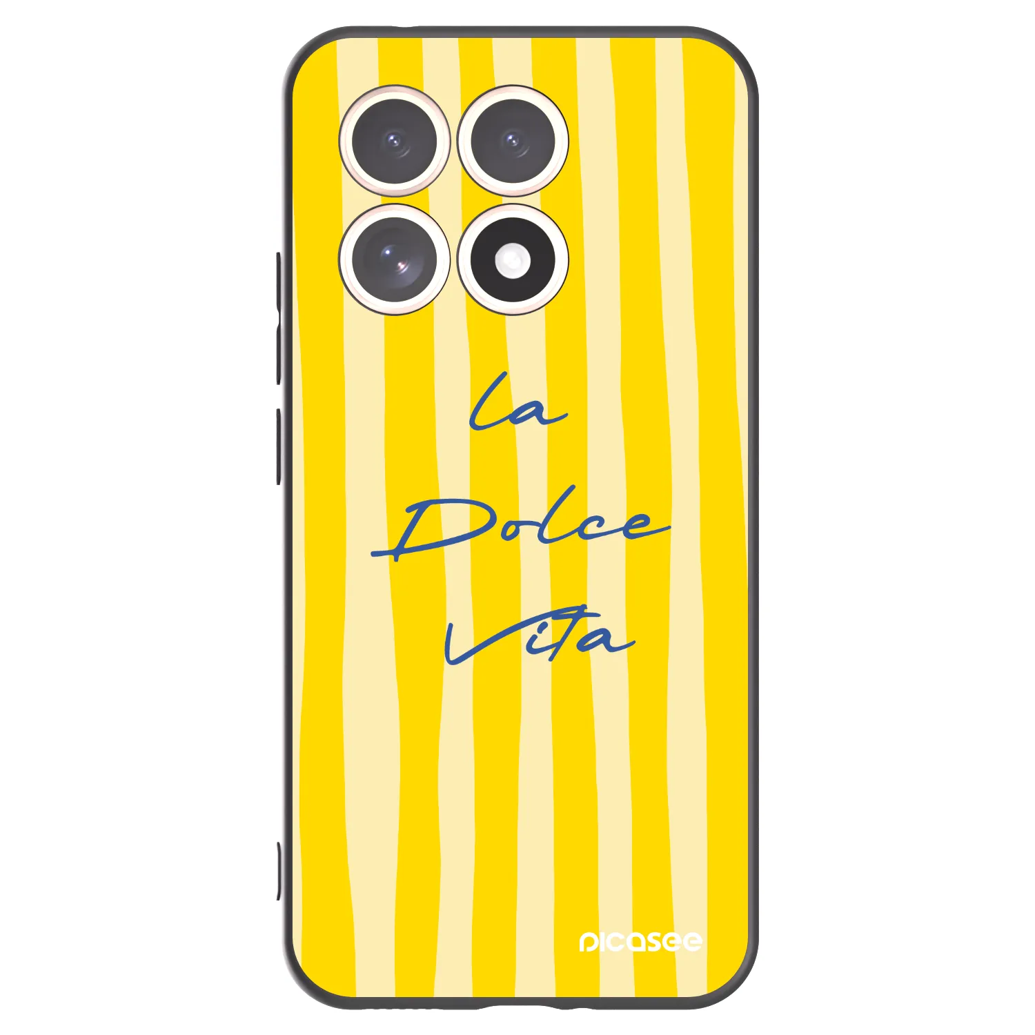 Picasee Xiaomi 15T Hülle - Schwarzes Silikon - Ladolcevita