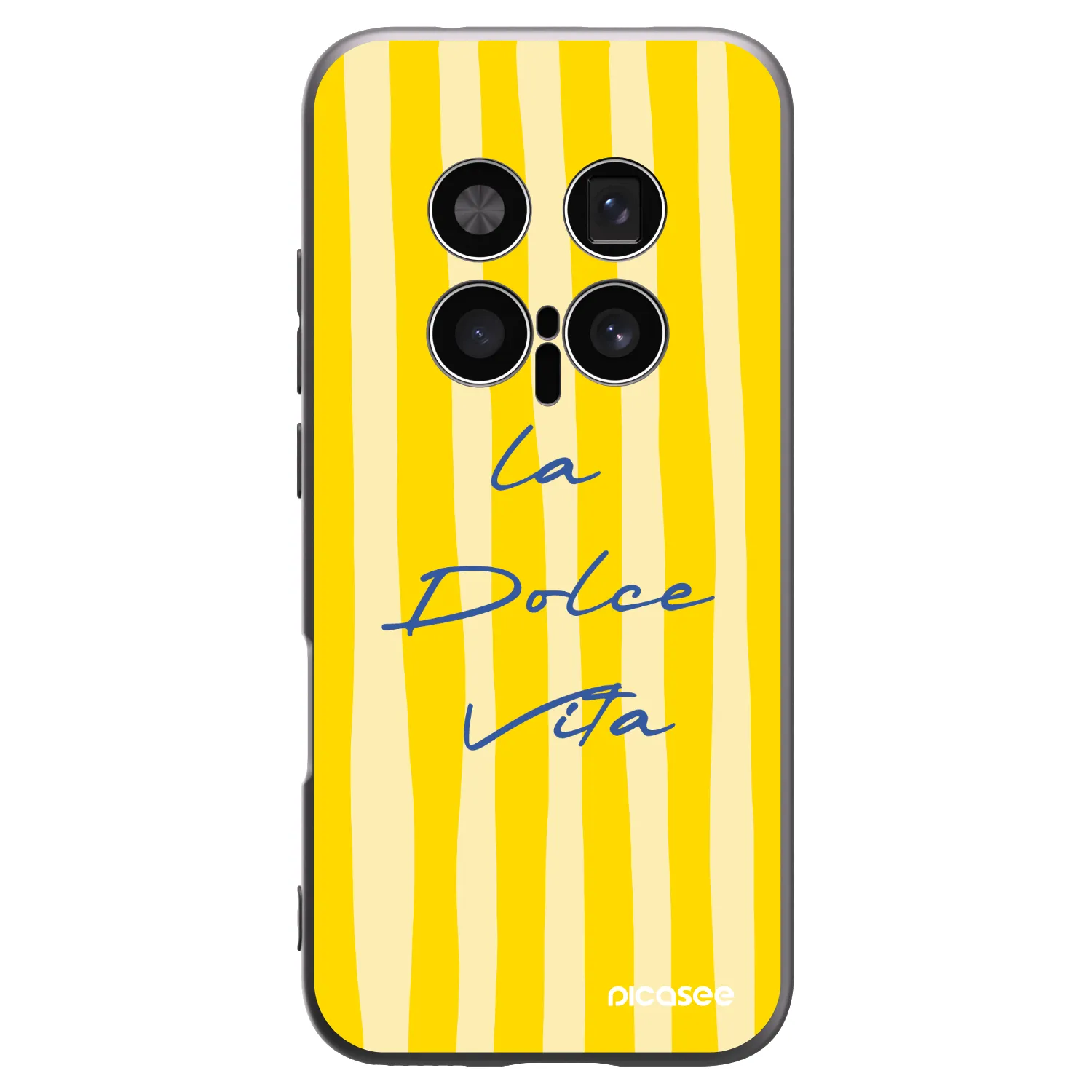 Picasee Honor Magic8 Pro 5G Hülle - Schwarzes Silikon - Ladolcevita