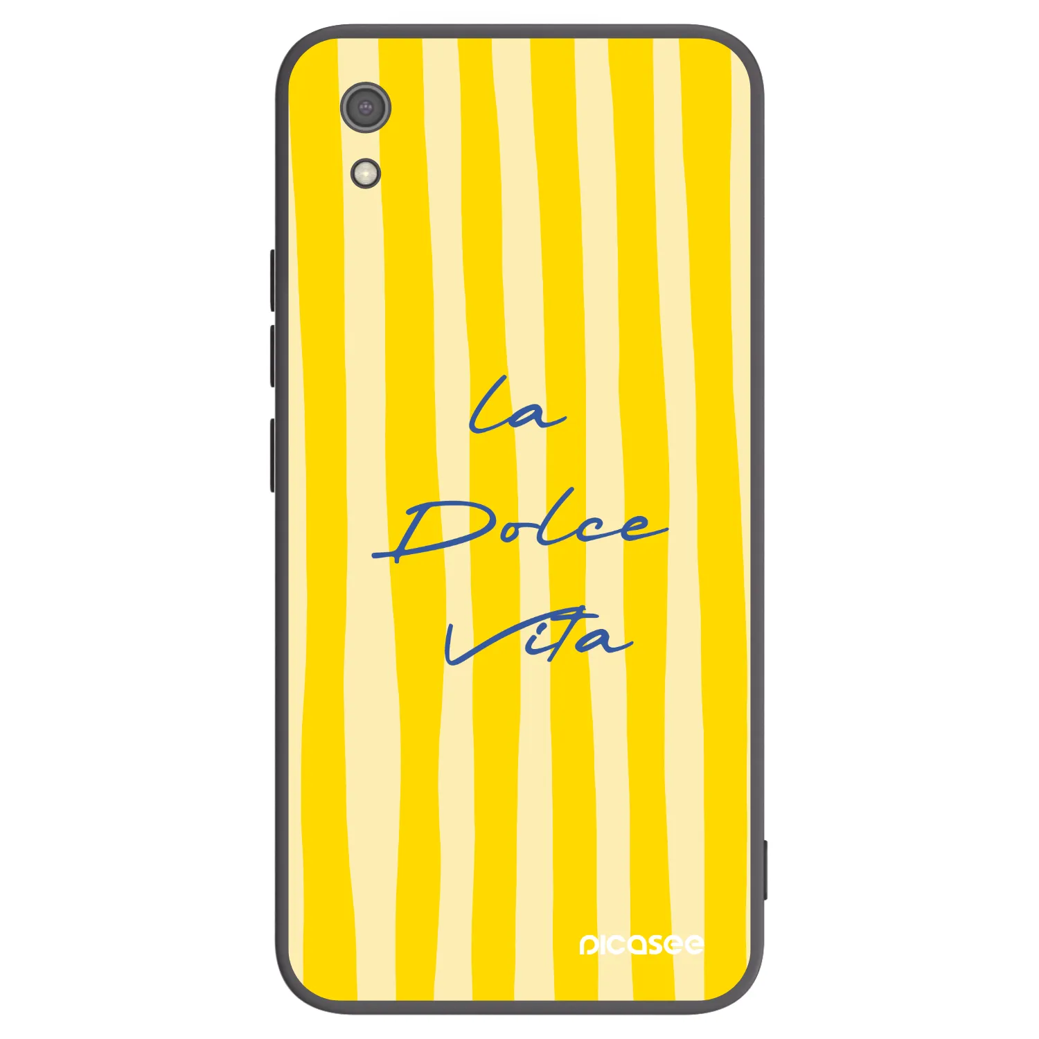 Picasee Xiaomi Redmi 7A Hülle - Schwarzes Silikon - Ladolcevita