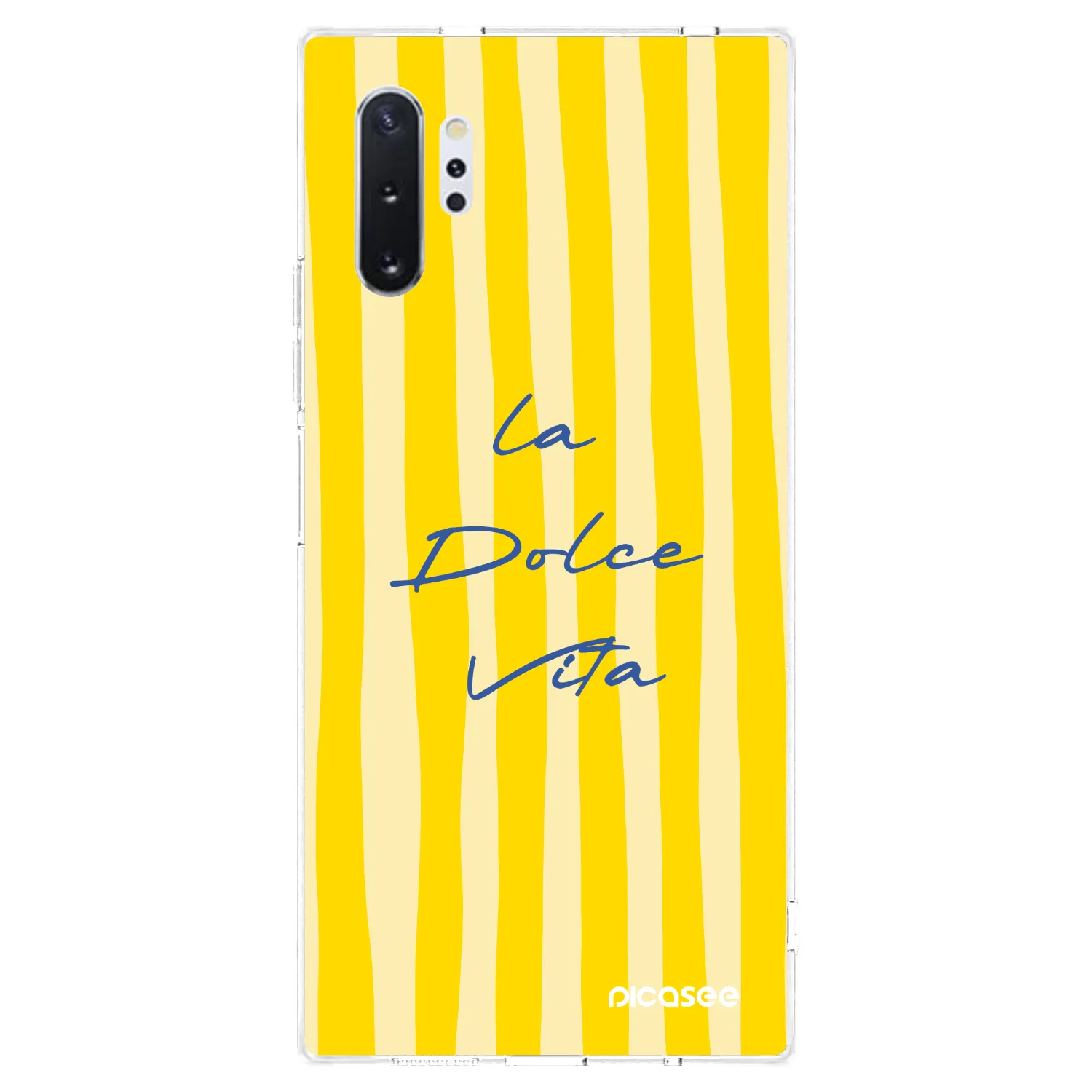 Picasee Samsung Galaxy Note 10+ N975F Hülle - Transparentes Silikon - Ladolcevita
