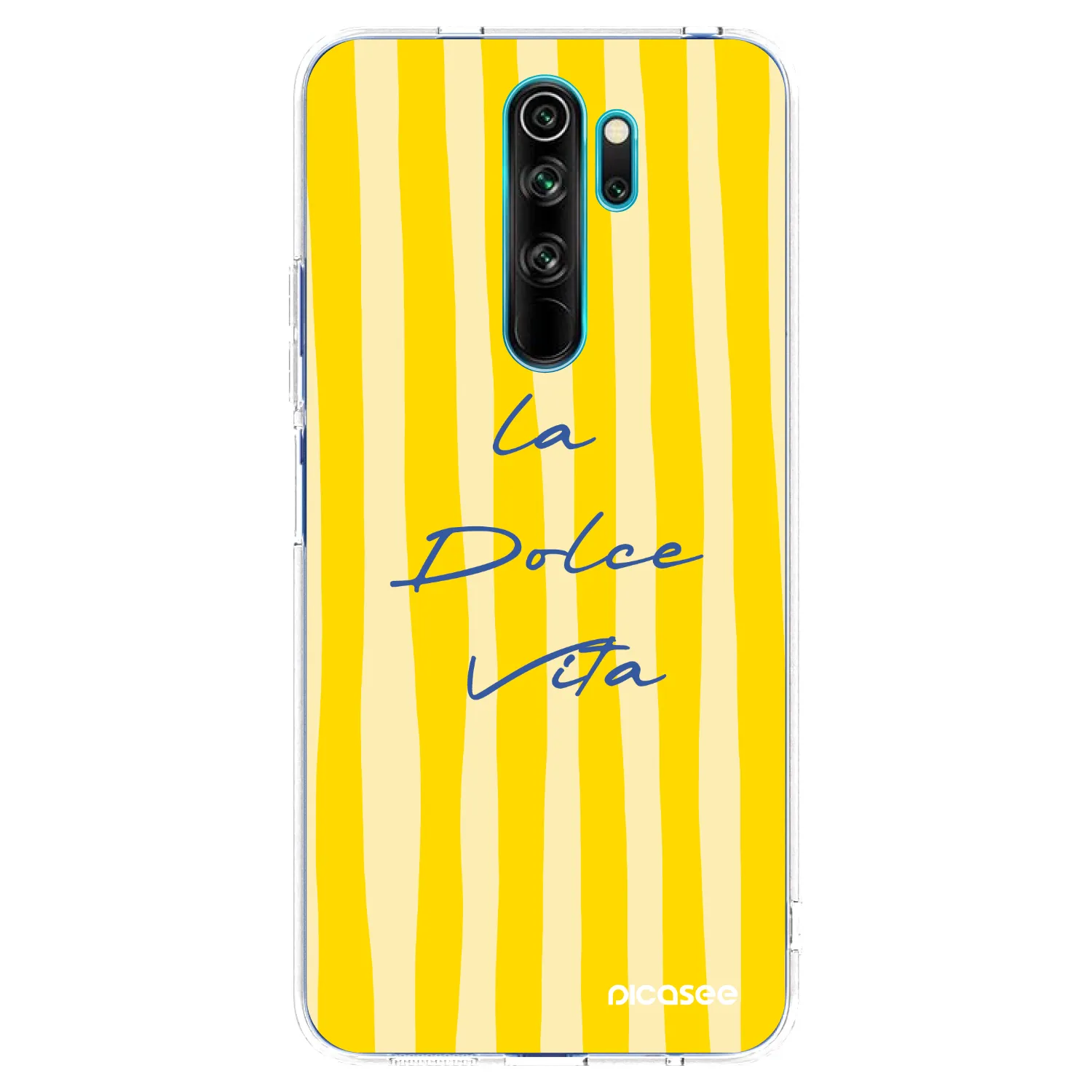 Picasee Xiaomi Redmi Note 8 Pro Hülle - Transparentes Silikon - Ladolcevita