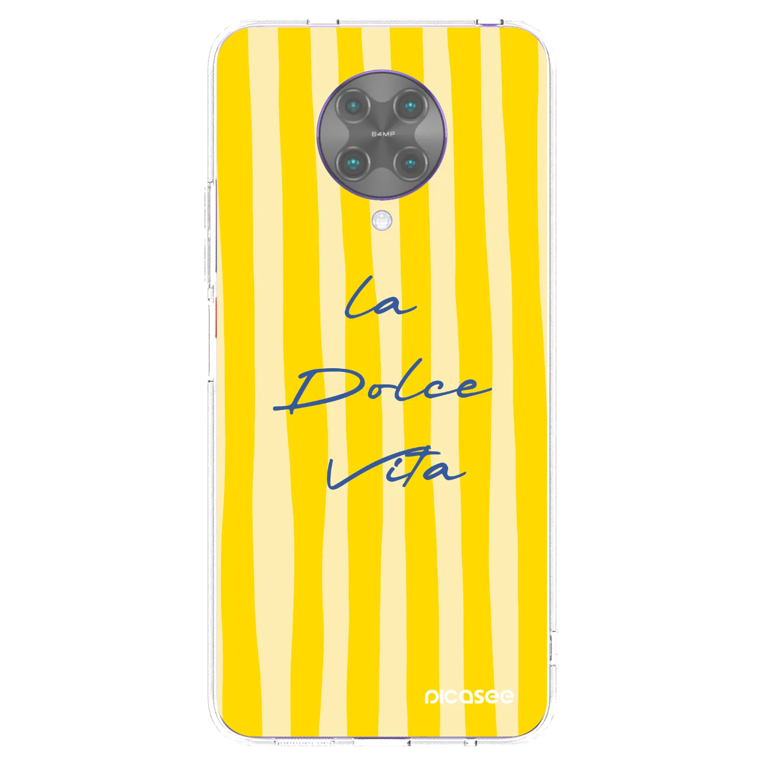 Picasee Xiaomi Poco F2 Pro Hülle - Transparentes Silikon - Ladolcevita
