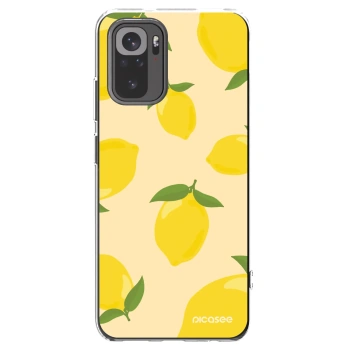 Picasee Xiaomi Redmi Note 10S Hülle - Transparentes Silikon - Limoncella