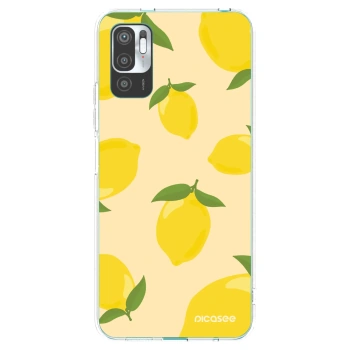 Picasee Xiaomi Redmi Note 10 5G Hülle - Transparentes Silikon - Limoncella