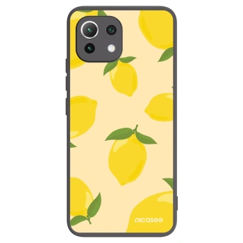 Picasee Xiaomi 11 Lite 5G NE Hülle - Schwarzes Silikon - Limoncella