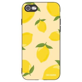 Picasee Apple iPhone SE 2022 Hülle - Schwarzes Silikon - Limoncella