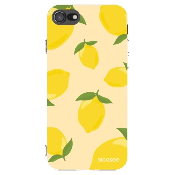 Picasee Apple iPhone SE 2022 Hülle - Transparentes Silikon - Limoncella