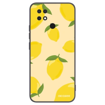 Picasee Xiaomi Redmi 10C Hülle - Schwarzes Silikon - Limoncella