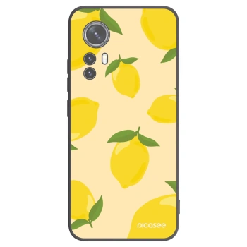 Picasee Xiaomi 12X Hülle - Schwarzes Silikon - Limoncella