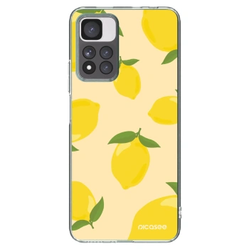 Picasee Xiaomi Redmi Note 11 Pro+ 5G Hülle - Transparentes Silikon - Limoncella