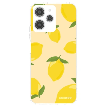 Picasee Xiaomi Redmi 12 4G Hülle - Transparentes Silikon - Limoncella