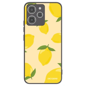 Picasee Xiaomi Redmi 12 4G Hülle - Schwarzes Silikon - Limoncella