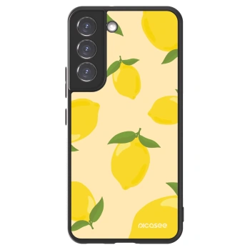 Picasee ULTIMATE CASE PowerShare für Samsung Galaxy S22 5G - Limoncella