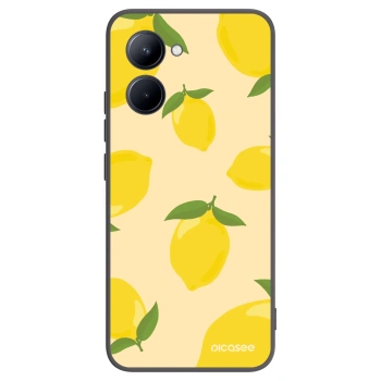 Picasee Realme C33 (2023) Hülle - Schwarzes Silikon - Limoncella