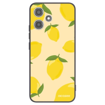Picasee Xiaomi Redmi 12 5G Hülle - Schwarzes Silikon - Limoncella