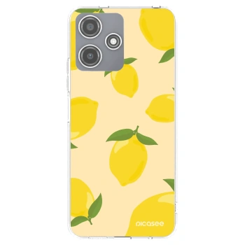 Picasee Xiaomi Redmi 12 5G Hülle - Transparentes Silikon - Limoncella