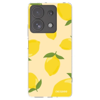 Picasee Xiaomi Redmi Note 13 Pro 4G Hülle - Transparentes Silikon - Limoncella