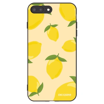 Picasee Apple iPhone 7 Plus Hülle - Schwarzes Silikon - Limoncella