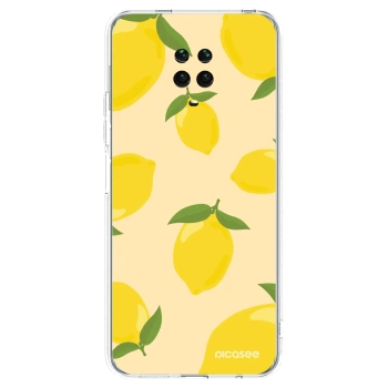 Picasee Xiaomi Redmi Note 9 Pro Hülle - Transparentes Silikon - Limoncella