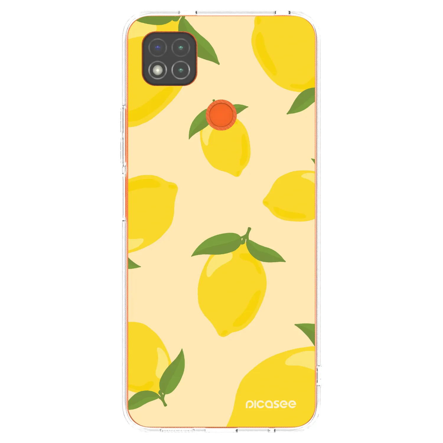 Picasee Xiaomi Redmi 9C Hülle - Transparentes Silikon - Limoncella