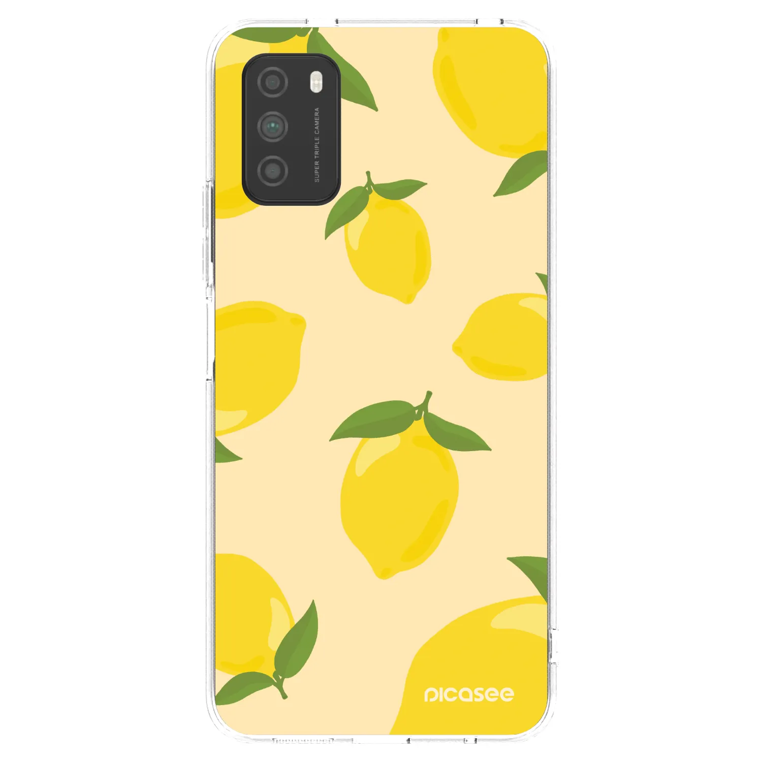 Picasee Xiaomi Poco M3 Hülle - Transparentes Silikon - Limoncella