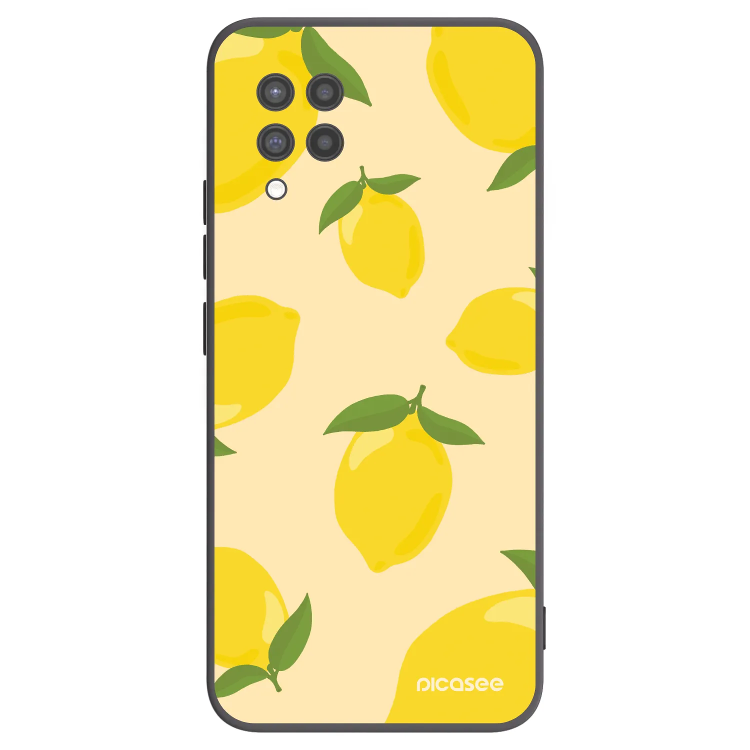 Picasee Samsung Galaxy A42 A426B Hülle - Schwarzes Silikon - Limoncella