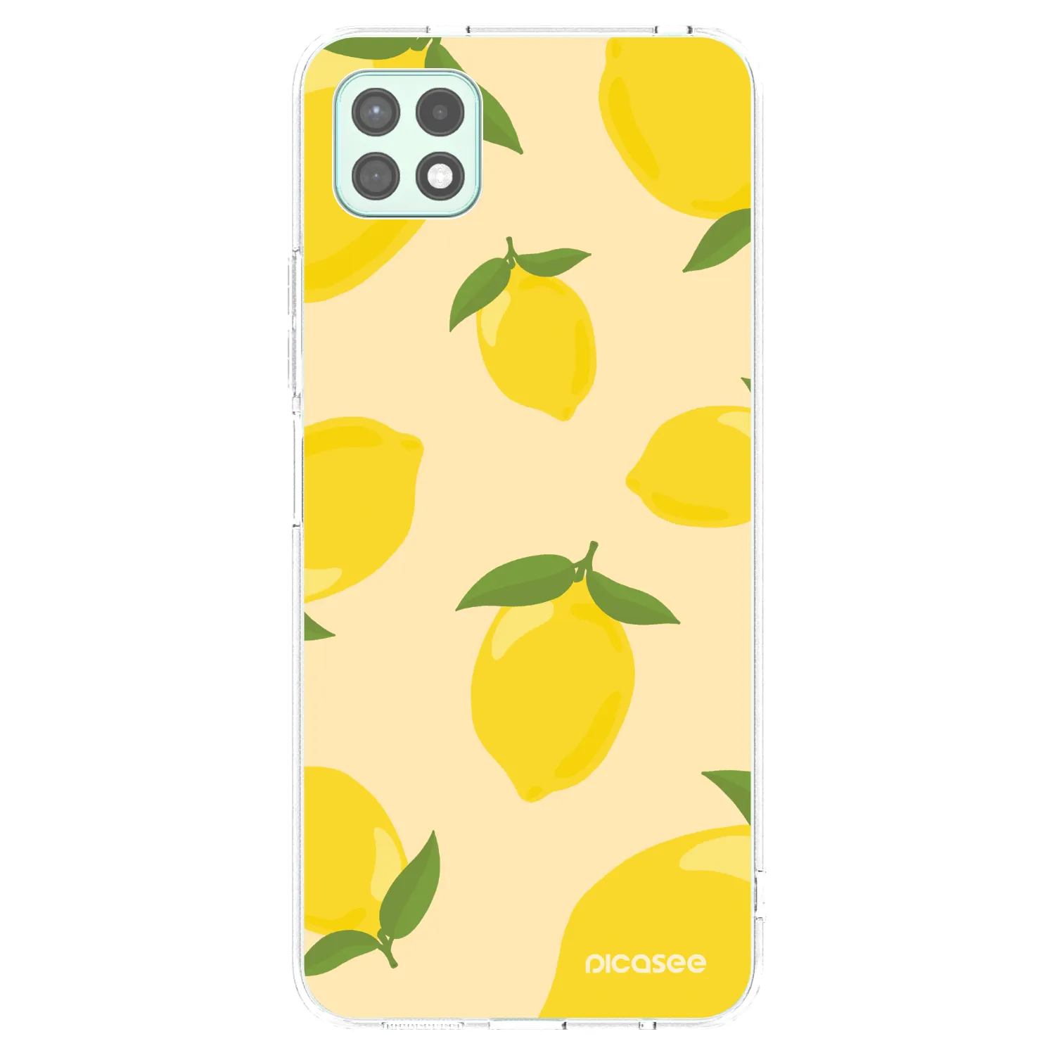 Picasee Samsung Galaxy A22 A226B 5G Hülle - Transparentes Silikon - Limoncella