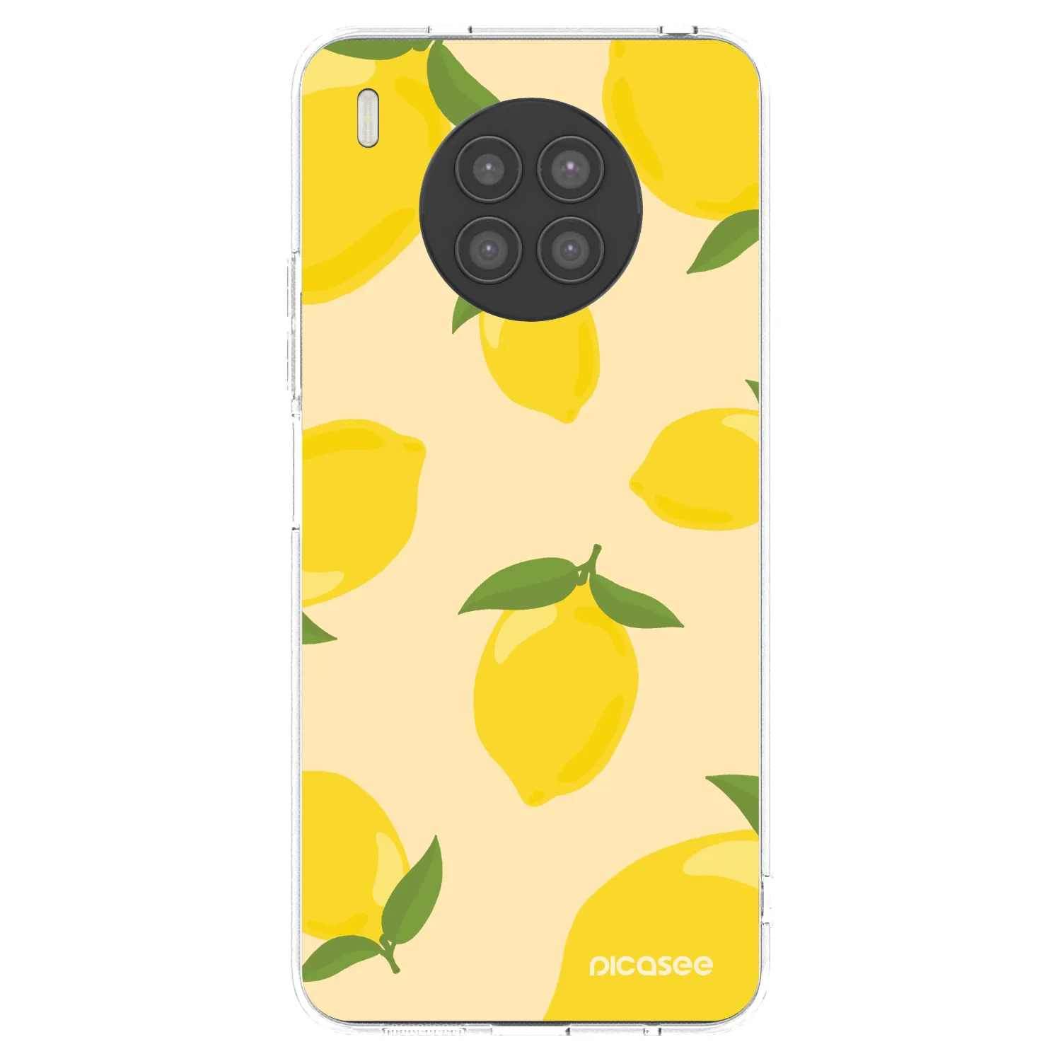 Picasee Huawei Nova 8i Hülle - Transparentes Silikon - Limoncella