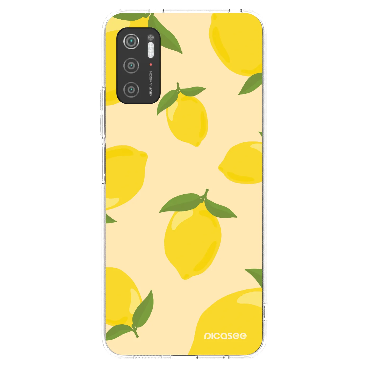 Picasee Xiaomi Poco M3 Pro 5G Hülle - Transparentes Silikon - Limoncella