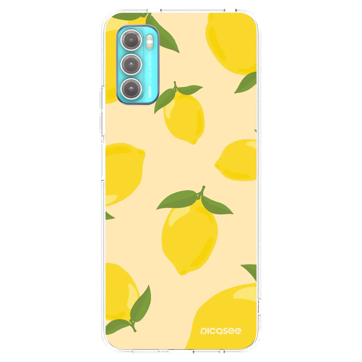 Picasee Motorola Moto G60 Hülle - Transparentes Silikon - Limoncella