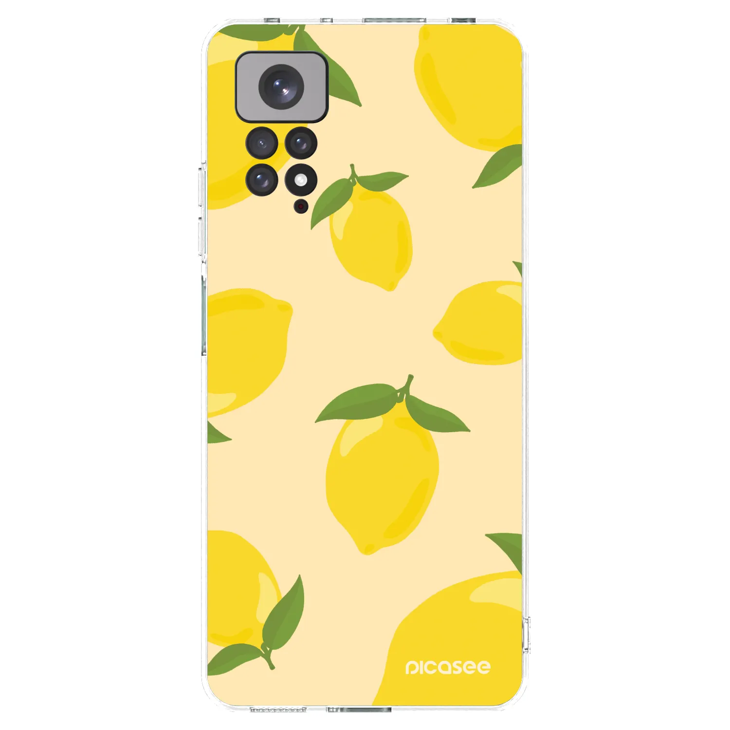 Picasee Xiaomi Redmi Note 11S 4G Hülle - Transparentes Silikon - Limoncella