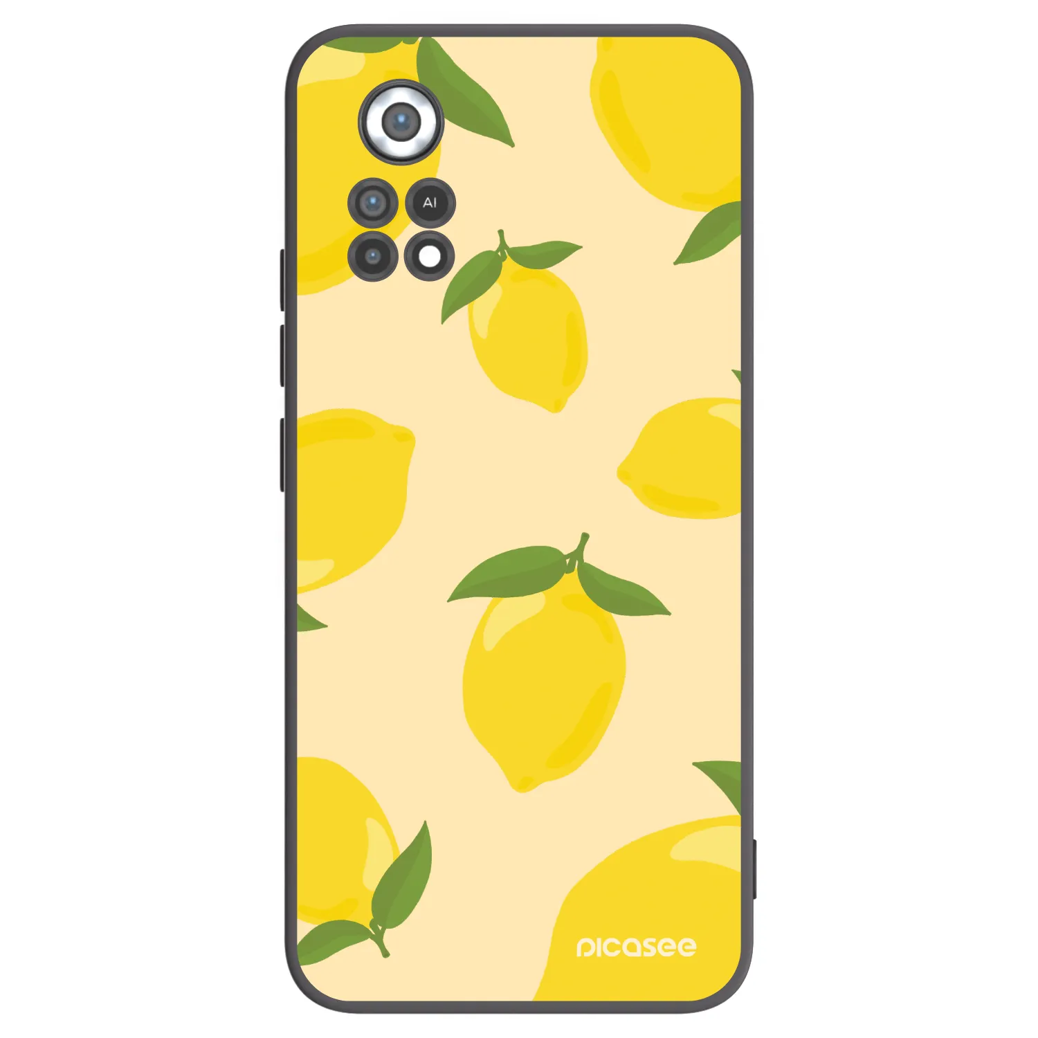 Picasee Xiaomi Poco X4 Pro 5G Hülle - Schwarzes Silikon - Limoncella