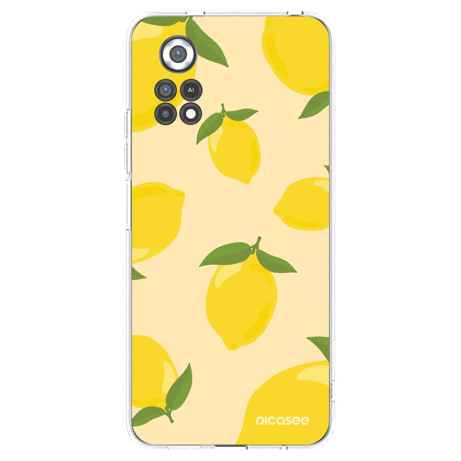 Picasee Xiaomi Poco X4 Pro 5G Hülle - Transparentes Silikon - Limoncella