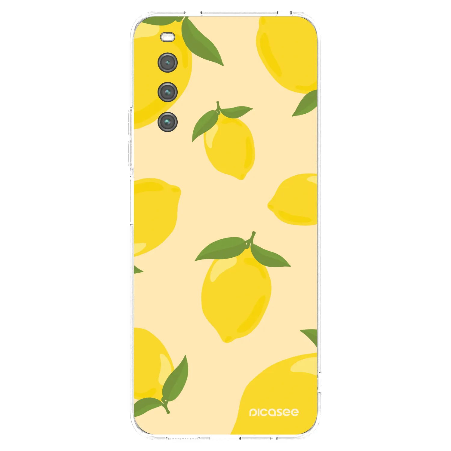 Picasee Sony Xperia 10 IV 5G Hülle - Transparentes Silikon - Limoncella